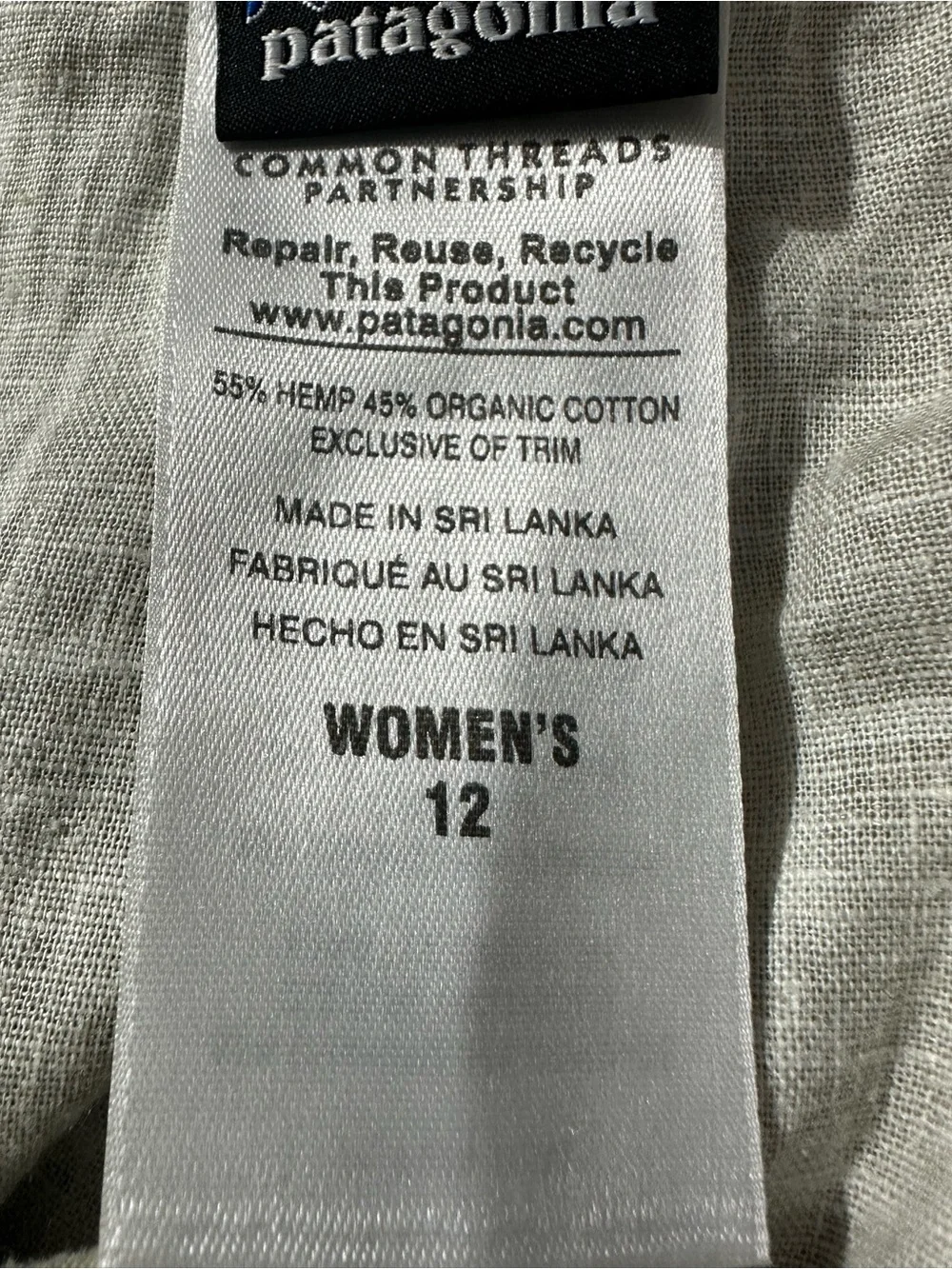 Patagonia flat front